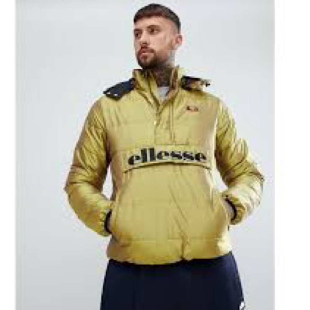 ELLESSE | Trillini 1/2 Zip Puffer Jacket size xxl~